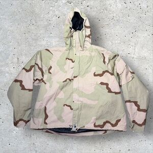 USGI Chemical Protective Jacket CP Woodland Camo Large Reg Surplus